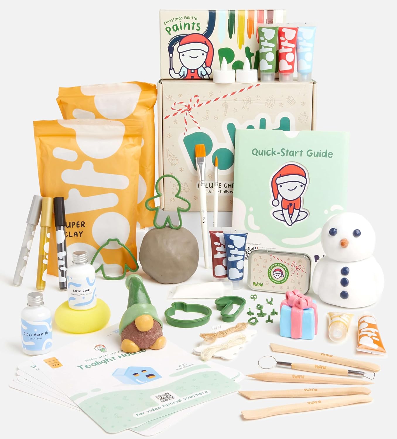 Weihnachts-Deluxe-Töpferset, Weihnachten Deluxe Sonderedition