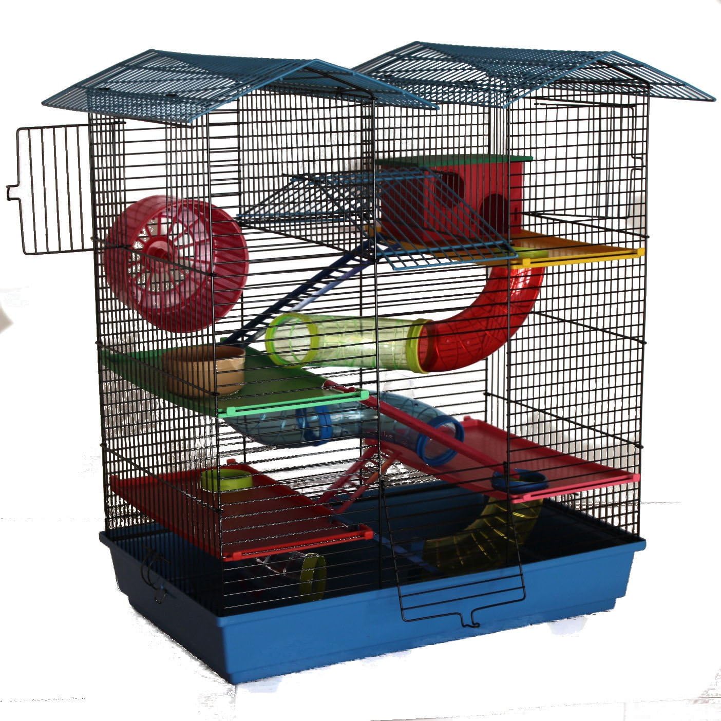 Käfig-Set Hamsterburg CH2 mit Zubehör für Kleintiere