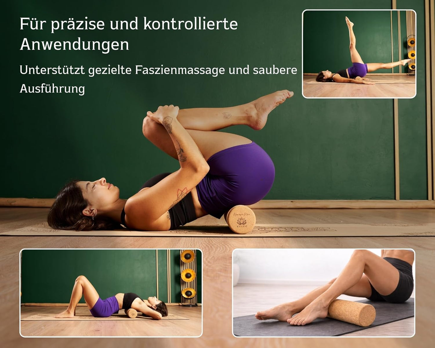Faszienrolle aus Naturkork