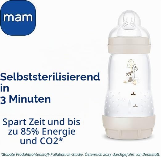 Anti-Kolik Babyflaschen-Set mit Zubehör, new pink
