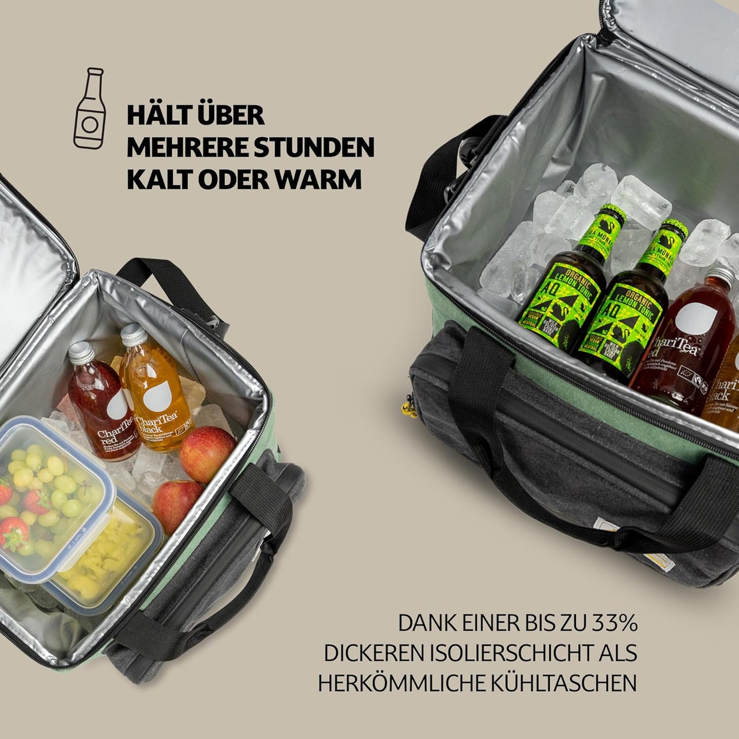 Kühltasche HULK, 20l - Hulk Green