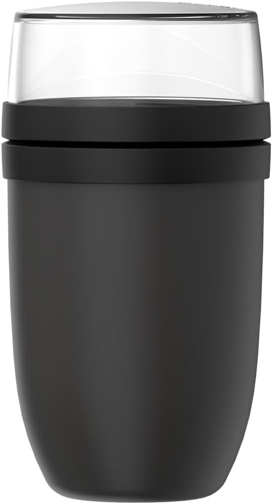 Müslibecher XL Ellipse To Go, Nordic Black 750 ml