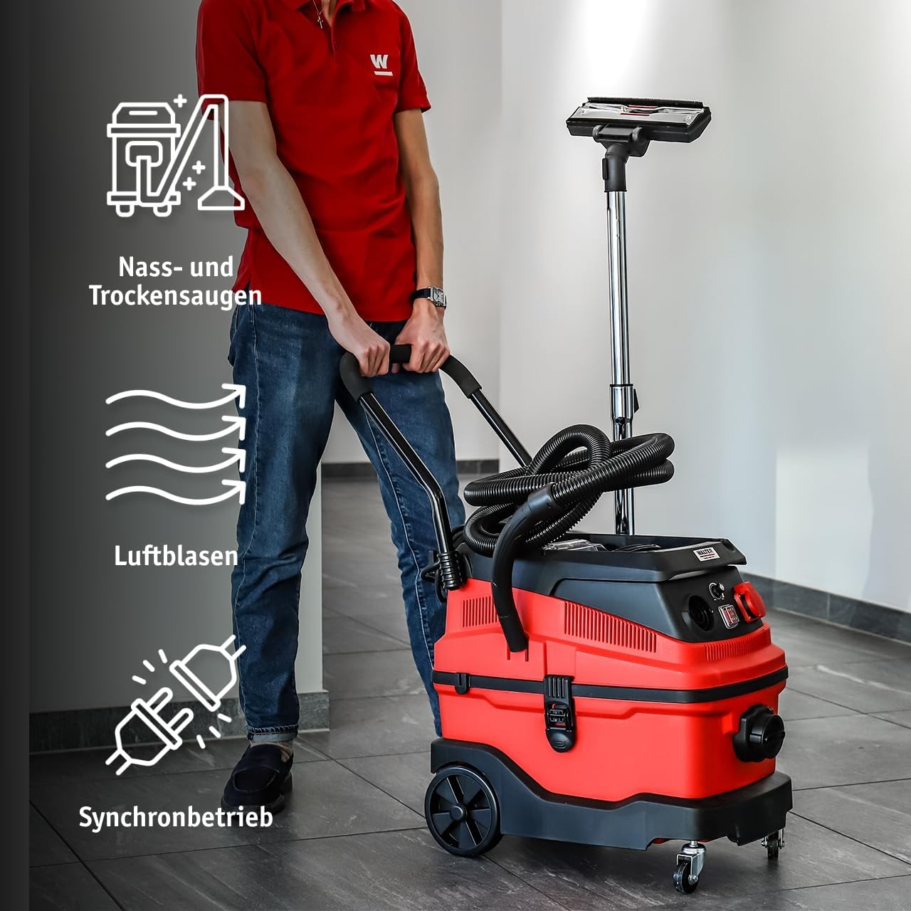 Multifunktionssauger mit Wasserfilter