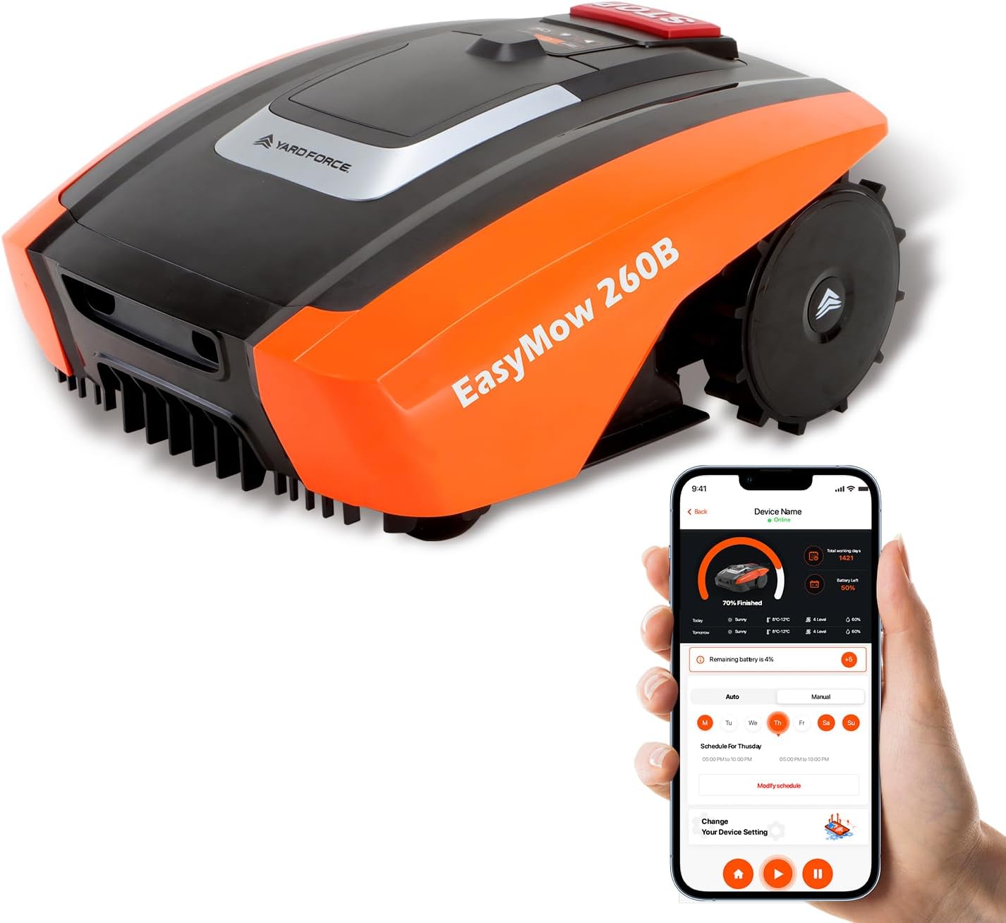 EasyMow 260B, 260 qm Bluetooth