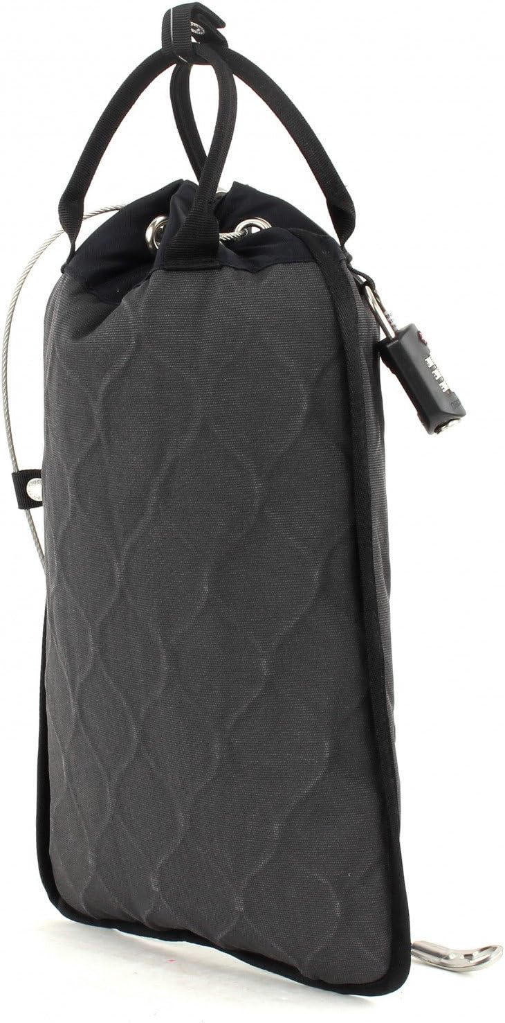Mobiler Safe mit TSA-Zahlenschloss, 12 Liter Charcoal