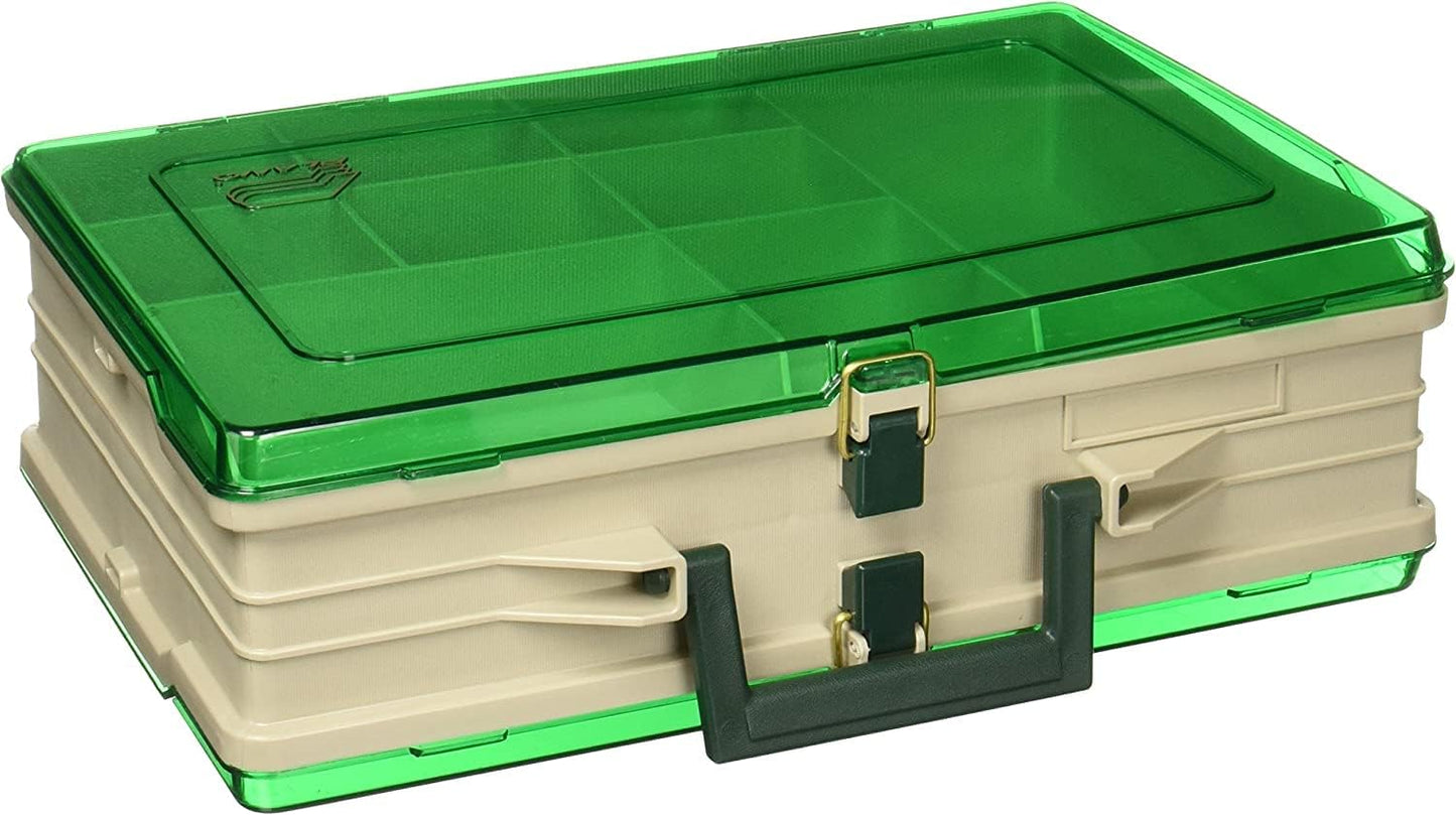 Magnum Tackle Box - Angelaufbewahrung, Einfarbig, XL-doppelseitige Umhängetasche