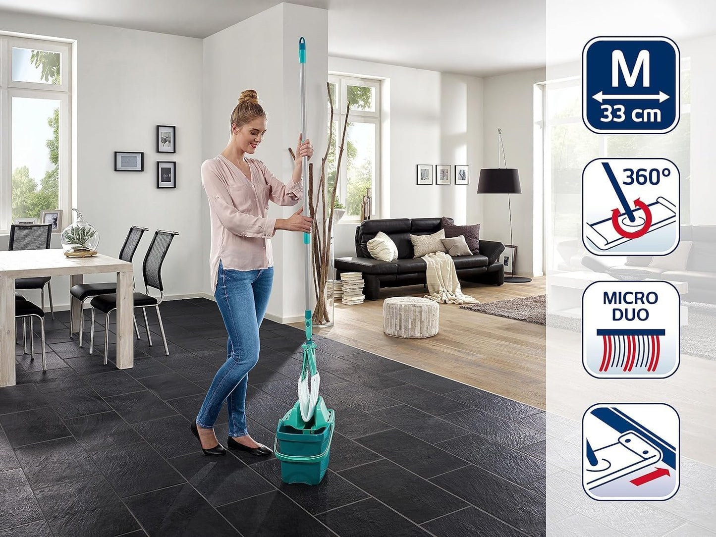 Combi M Micro Duo, Nassreinigung, Set Combi M
