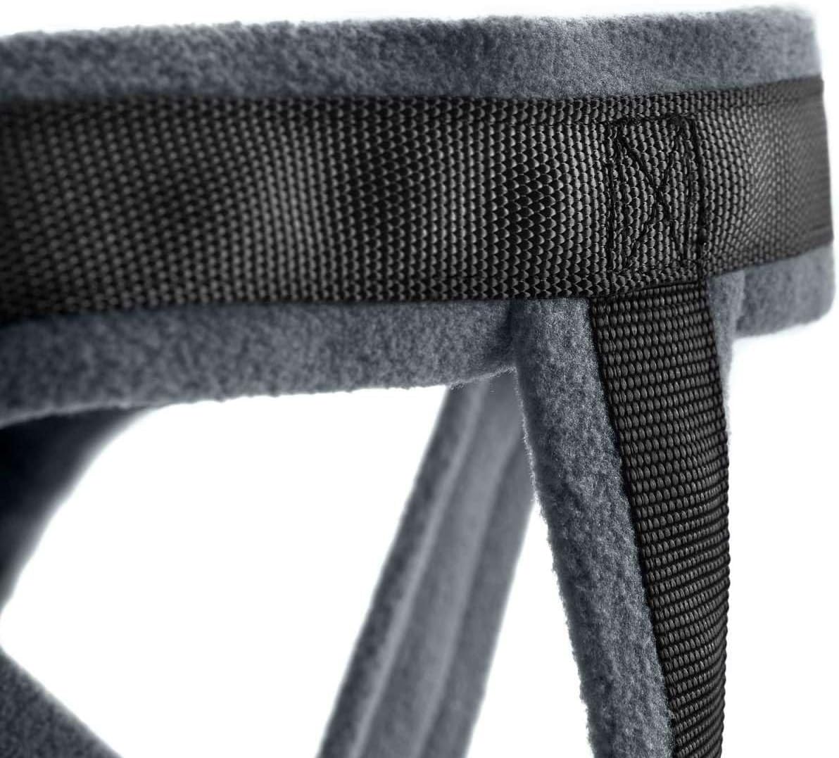Hundegeschirr London Comfort, atmungsaktiv, verstellbar, schwarz S-M/2