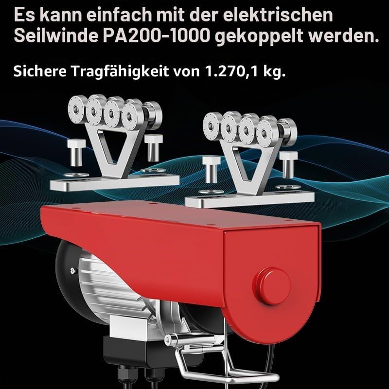 Radhubwagen mit 8 Rollen, 2 Stück, Rollwagen mit 8 Rädern, 2 Stück