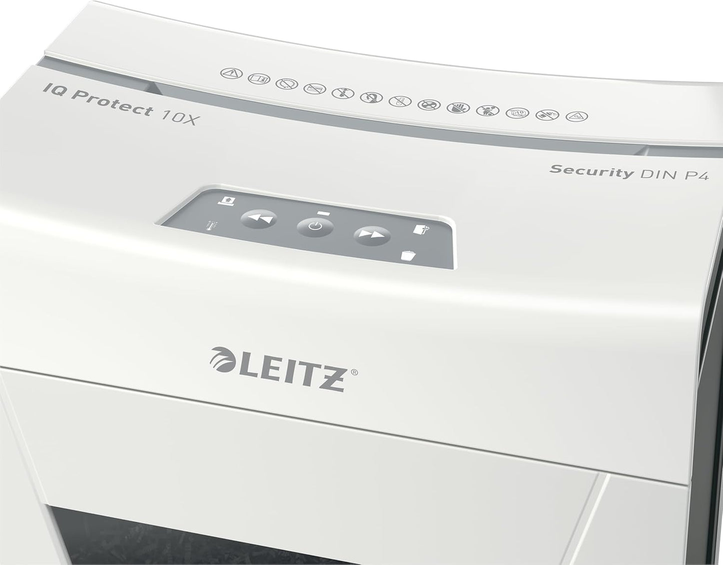 IQ Premium 10X Aktenvernichter, 10 Blatt Partikelschnitt