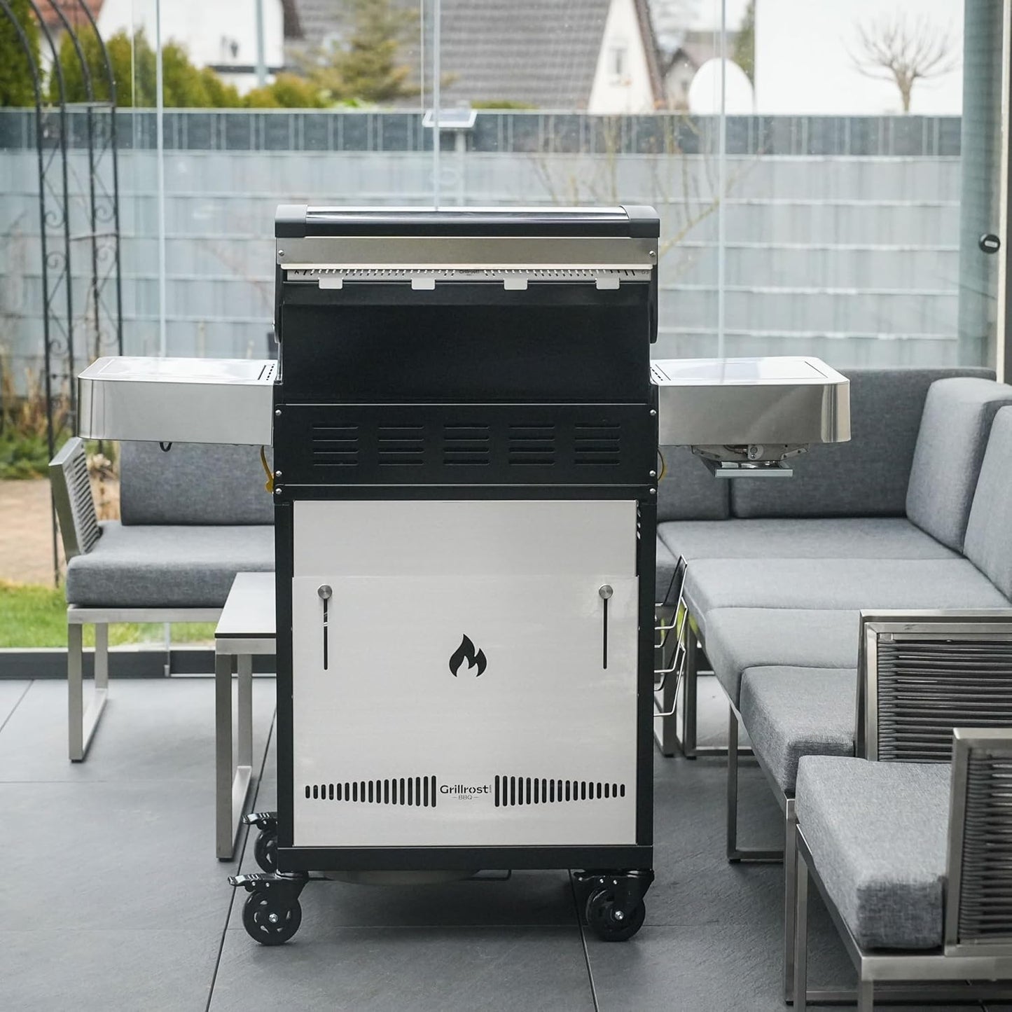 Windabweiser für Rösle Videro G3 Grill, Windabweiser für Rösle Videro G3