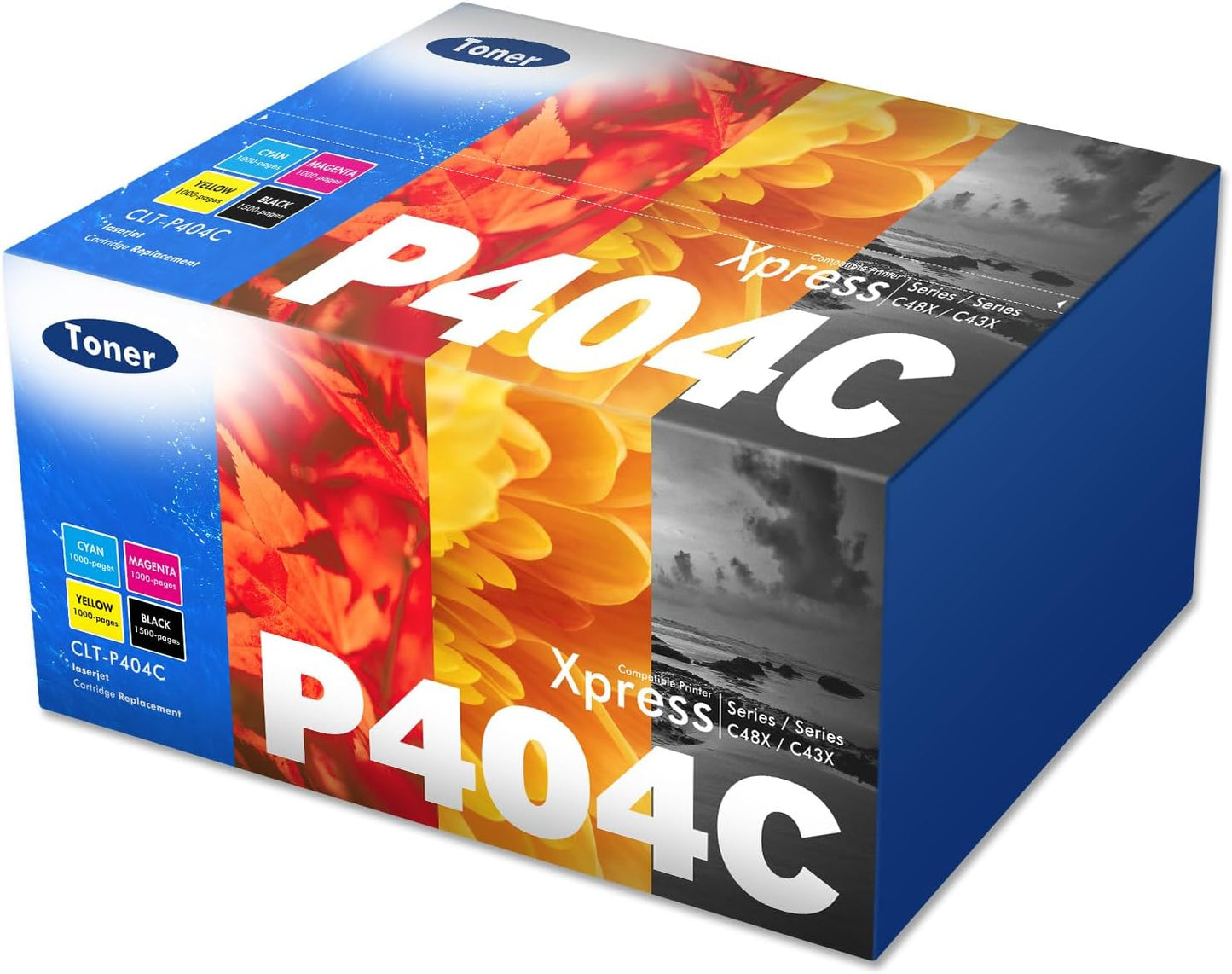 4er-Pack Toner für Samsung C43X und C48X-Serien