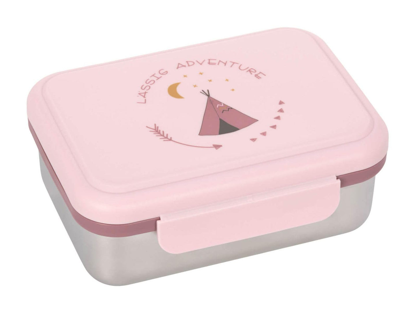 Edelstahl Lunchbox für Kinder "Adventure Tipi", Tipi