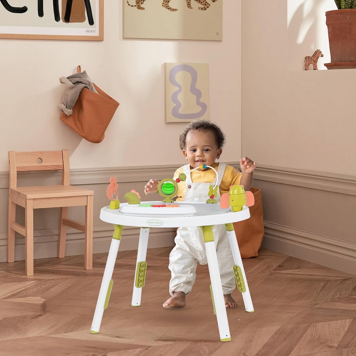 3-in-1 Baby-Aktivitätszentrum, grün
