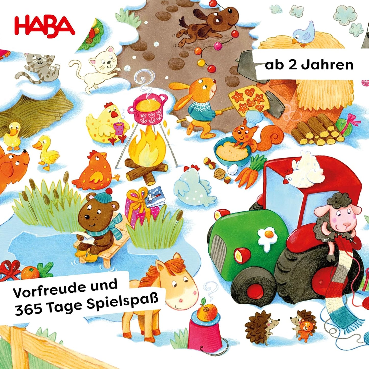 Mein erster Adventskalender, Weihnachten auf dem Bauernhof