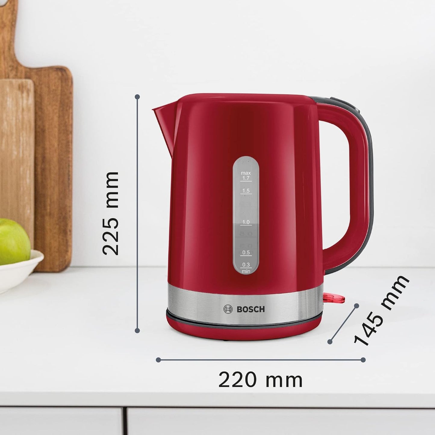 Wasserkocher ComfortLine mit Kalkfilter