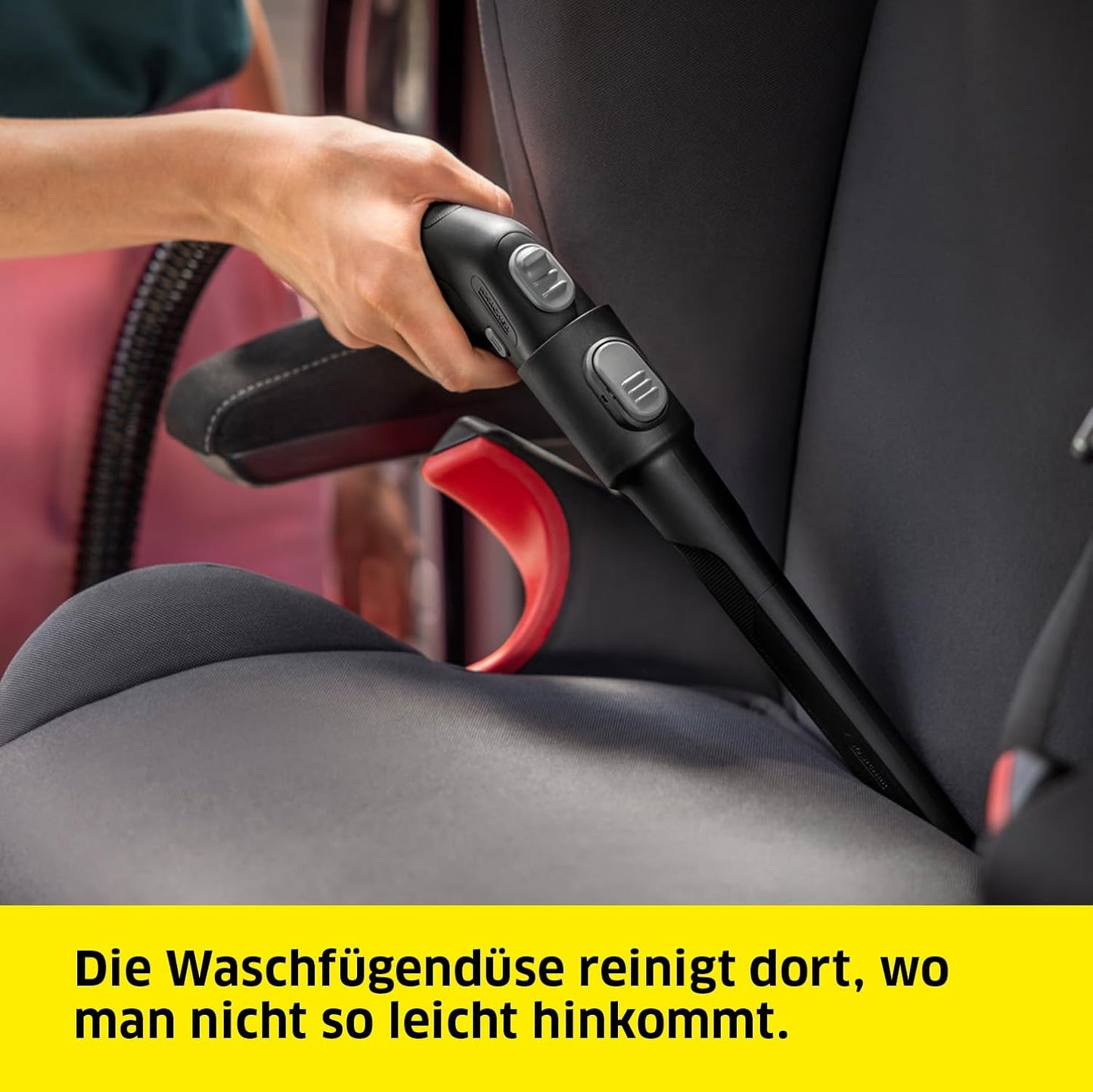 Waschsauger SE 3 Compact mit Zubehör, Weiss Kabelgebunden Single