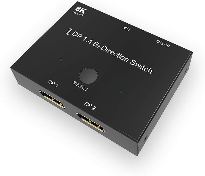 DisplayPort 8K, DP 1.4 2x1 Bi-directional Switch