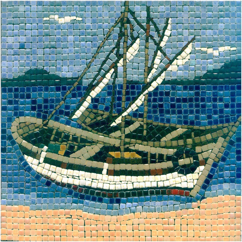 Mosaik-Bastelset, Boot