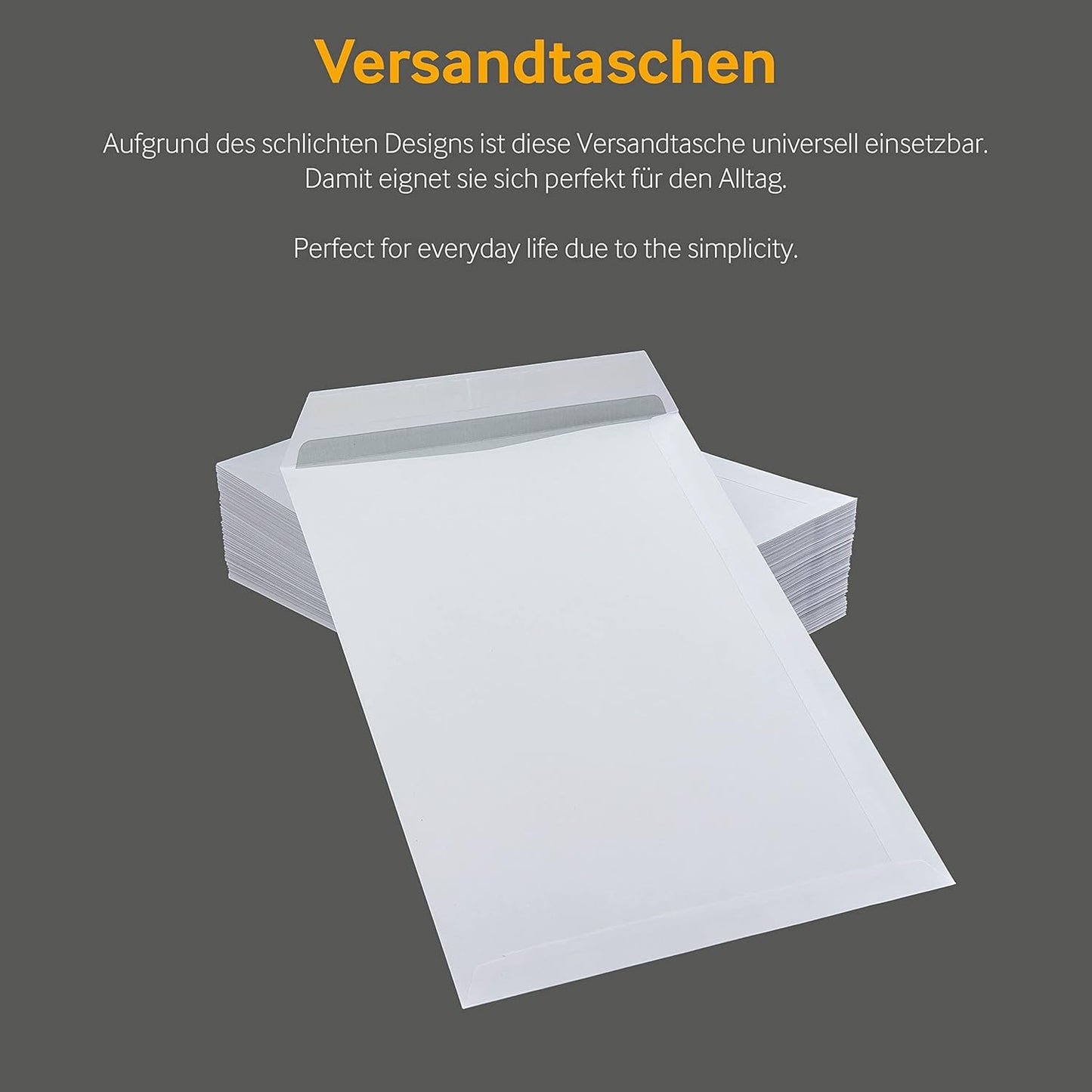 250 Stück C4 Briefumschläge, ohne Fenster