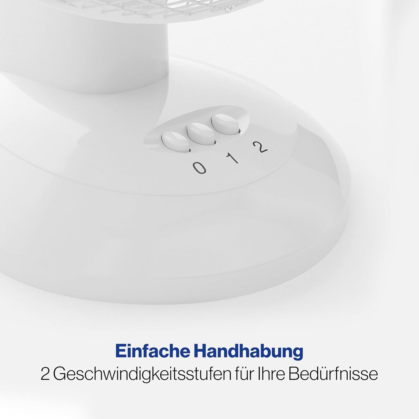 Tischventilator VL 3601, Weiss