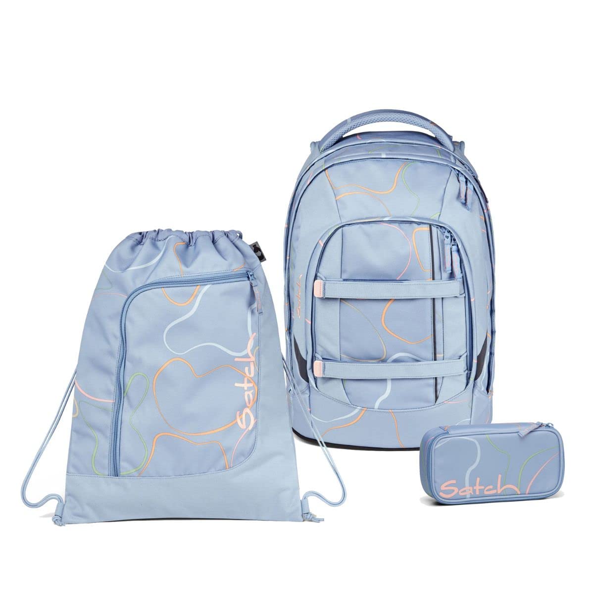 Ergonomischer Schulrucksack ab 5. Klasse (30L), M Vivid Blue