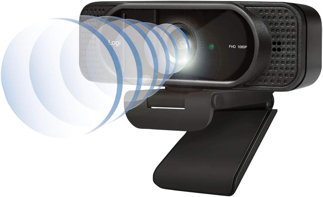 Webcam 1080p FHD Webcam + Mikrofon Privacy 96°, 96° Weitwinkel
