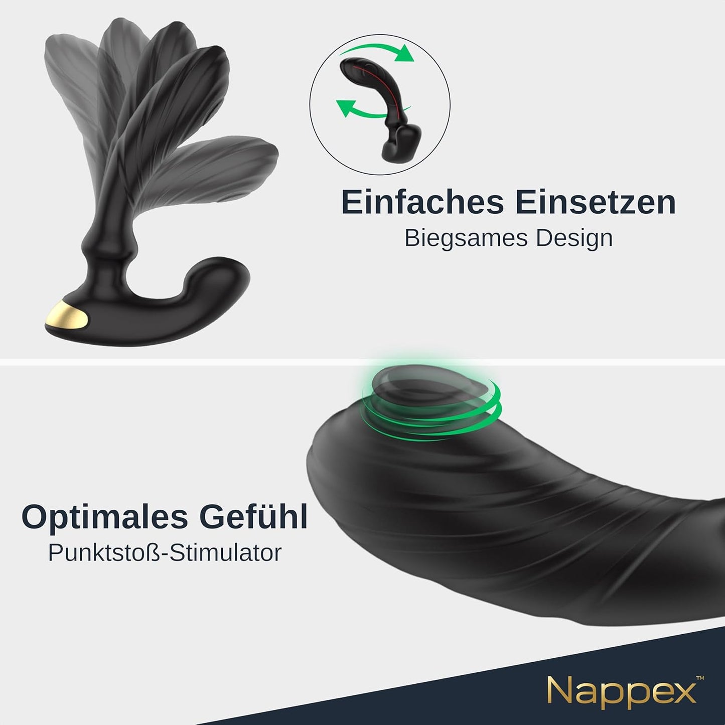 Prostata- und Perineum-Vibrator Tambo