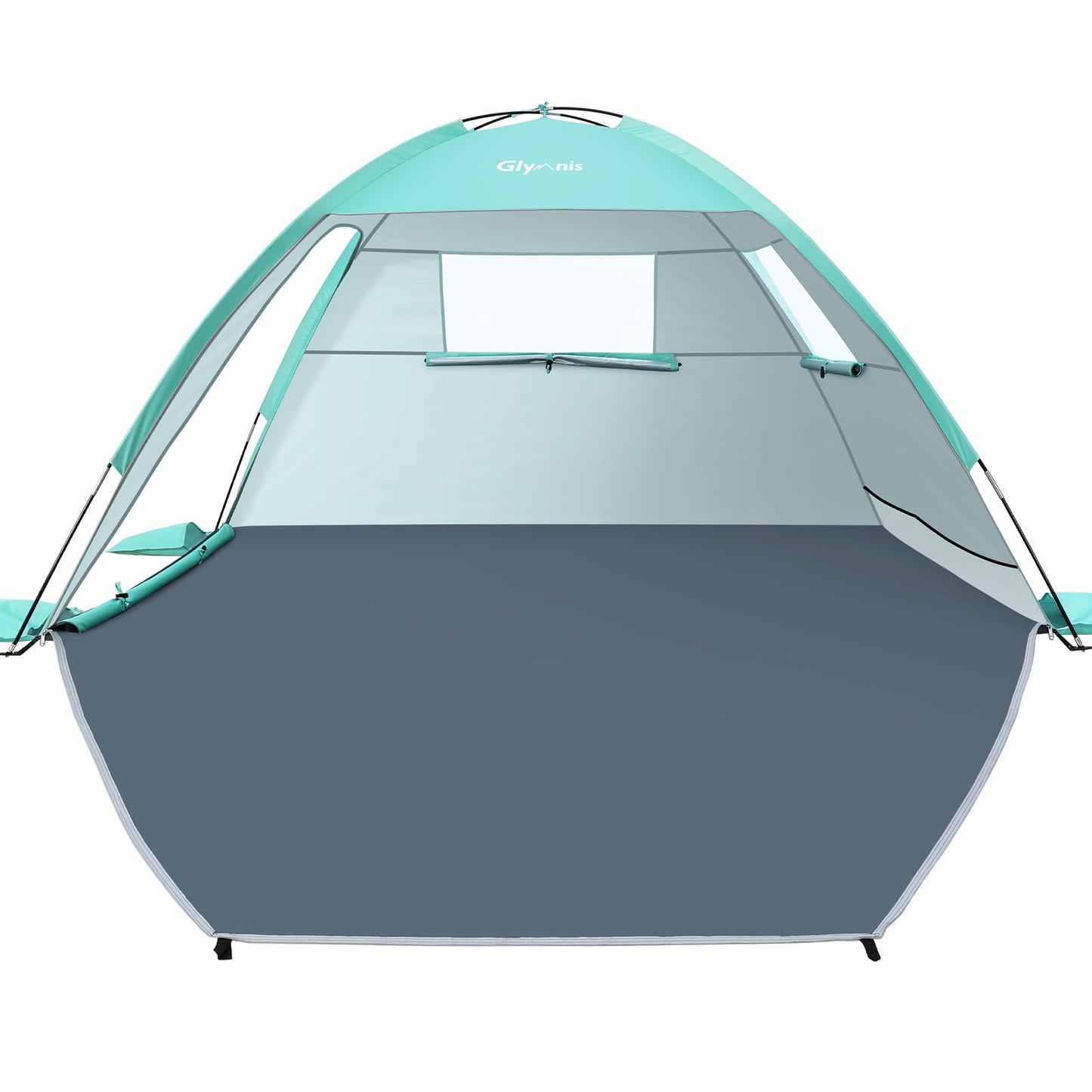 Strandmuschel, Grün L/2-3 Personen