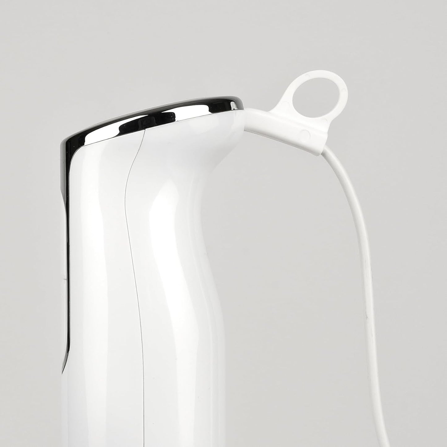 Stabmixer MX04 mit 2 Geschwindigkeitsstufen, Weiss- Edelstahlgrau