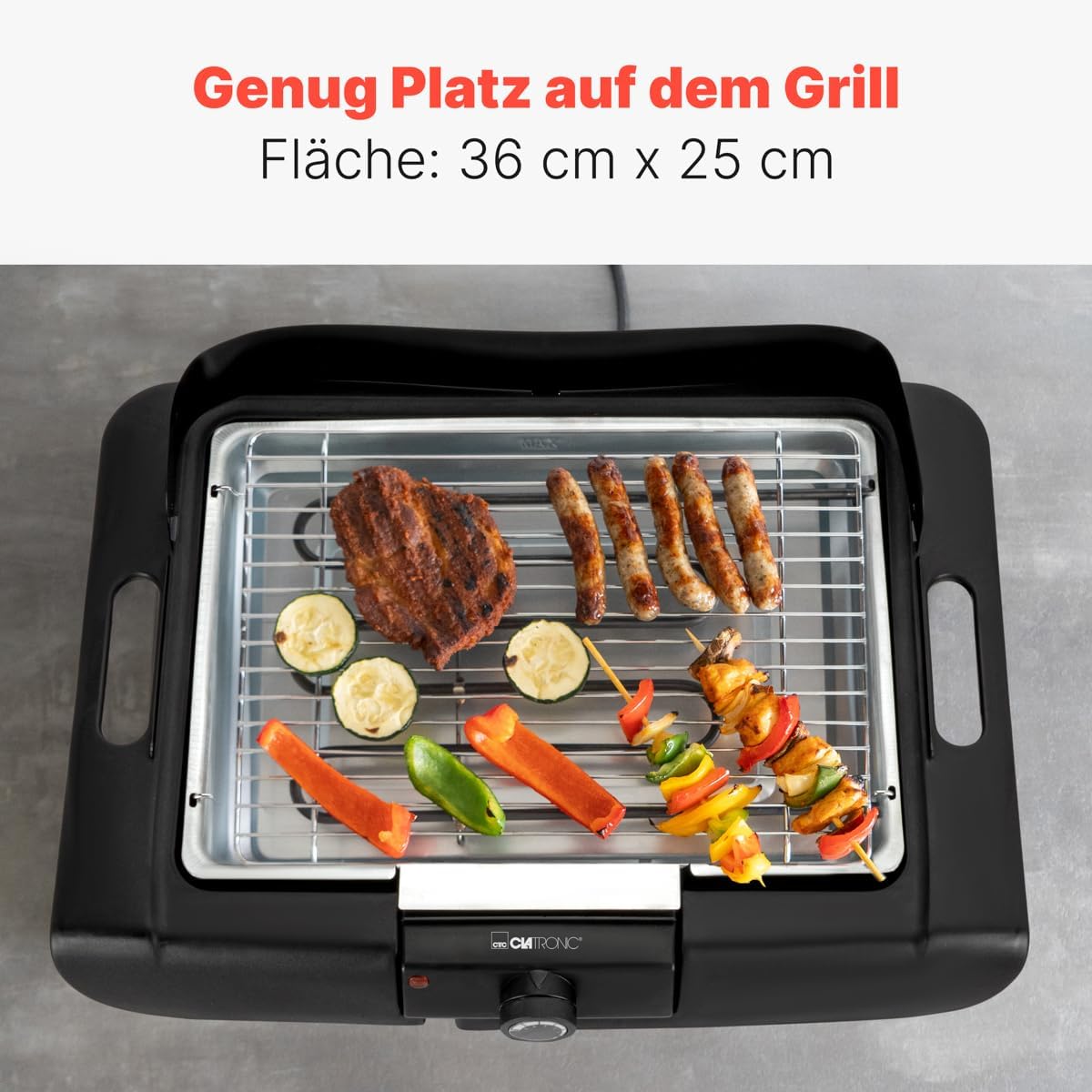 Stand- und Tischgrill, Modell 2026