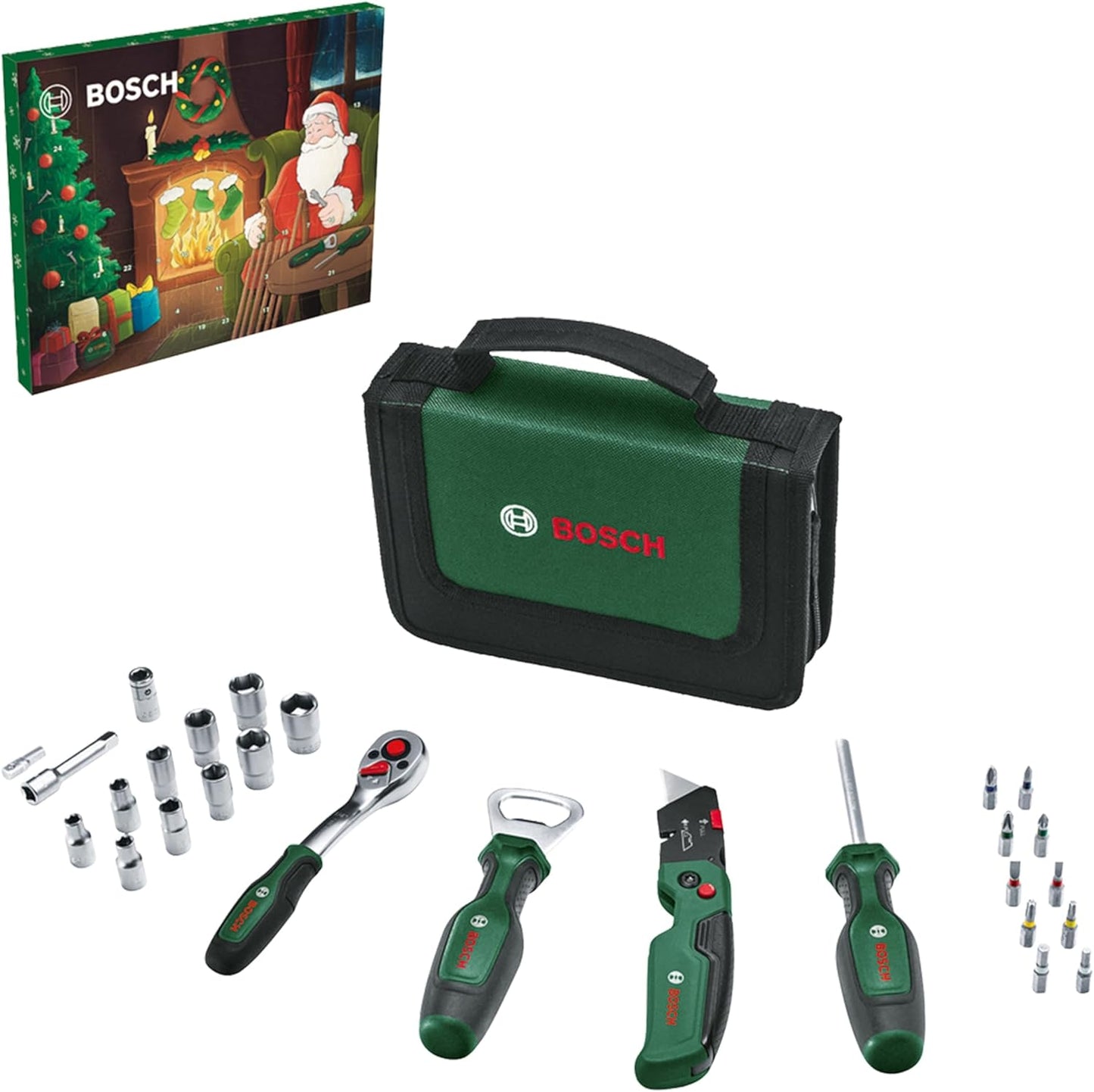 Adventskalender Werkzeug-Set (28-teilig) für Heimwerker