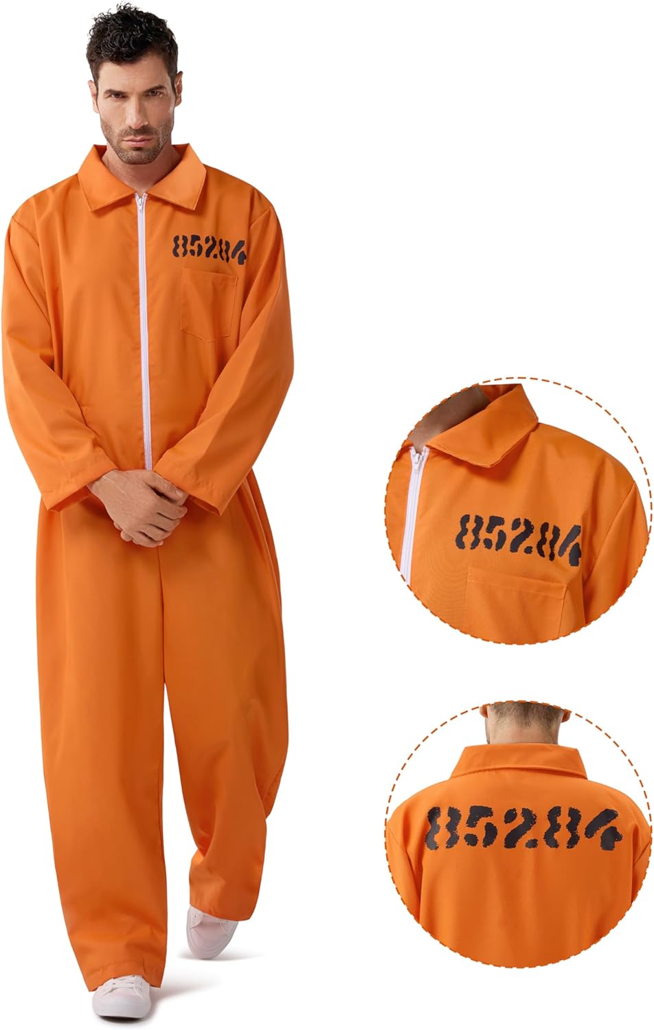 Gefangenenkostüm für Halloween, S
