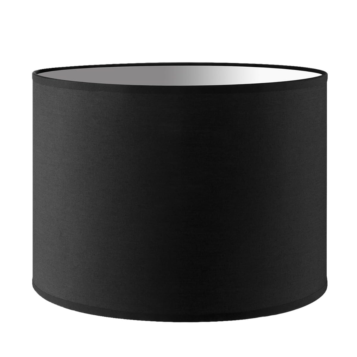 Dekorativer Tischlampenschirm Bling, Schwarz 25cm durchmesser 18,5cm höhe