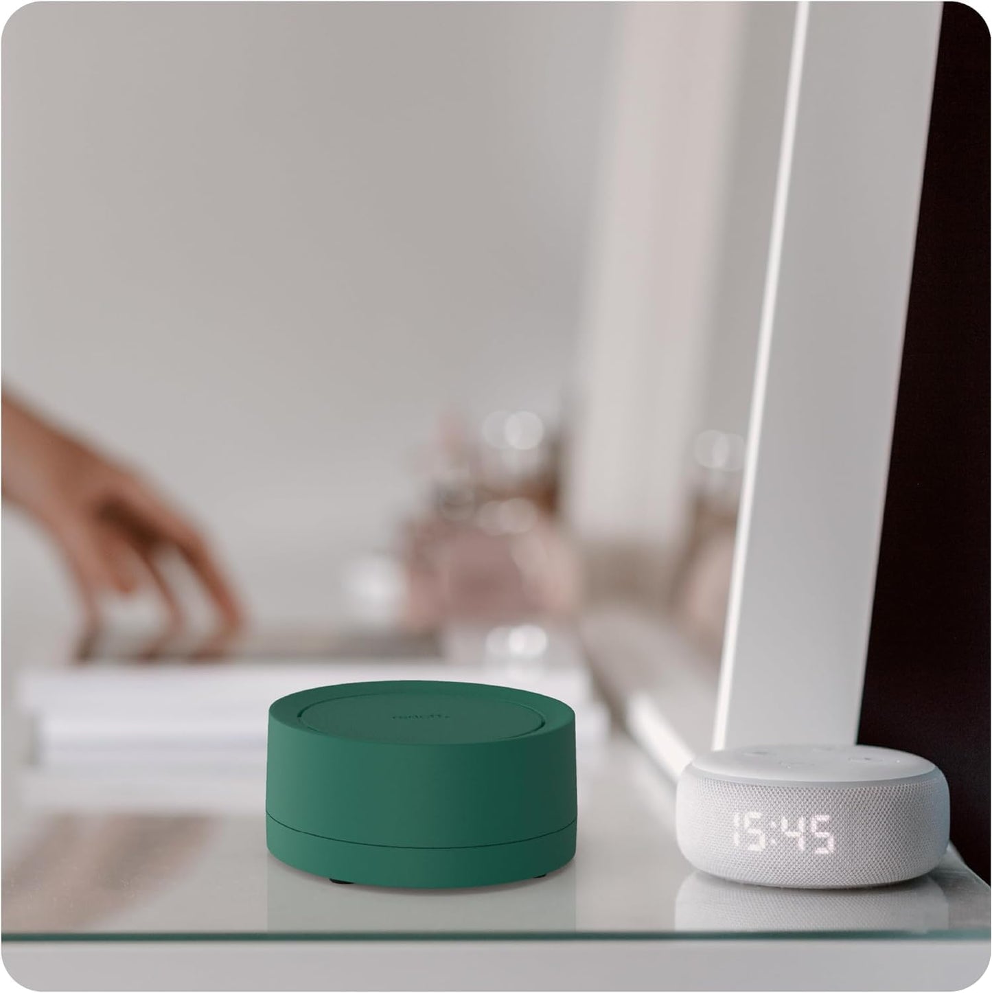 Now Luftqualität-Messgerät mit CO2 Melder & Smart Home Funktion, Grün