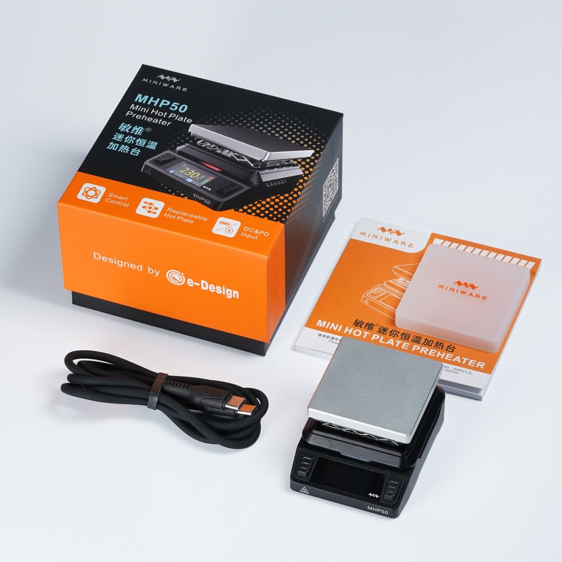Mini Smart Heissluft-Lötstation 150 W 100-350°C