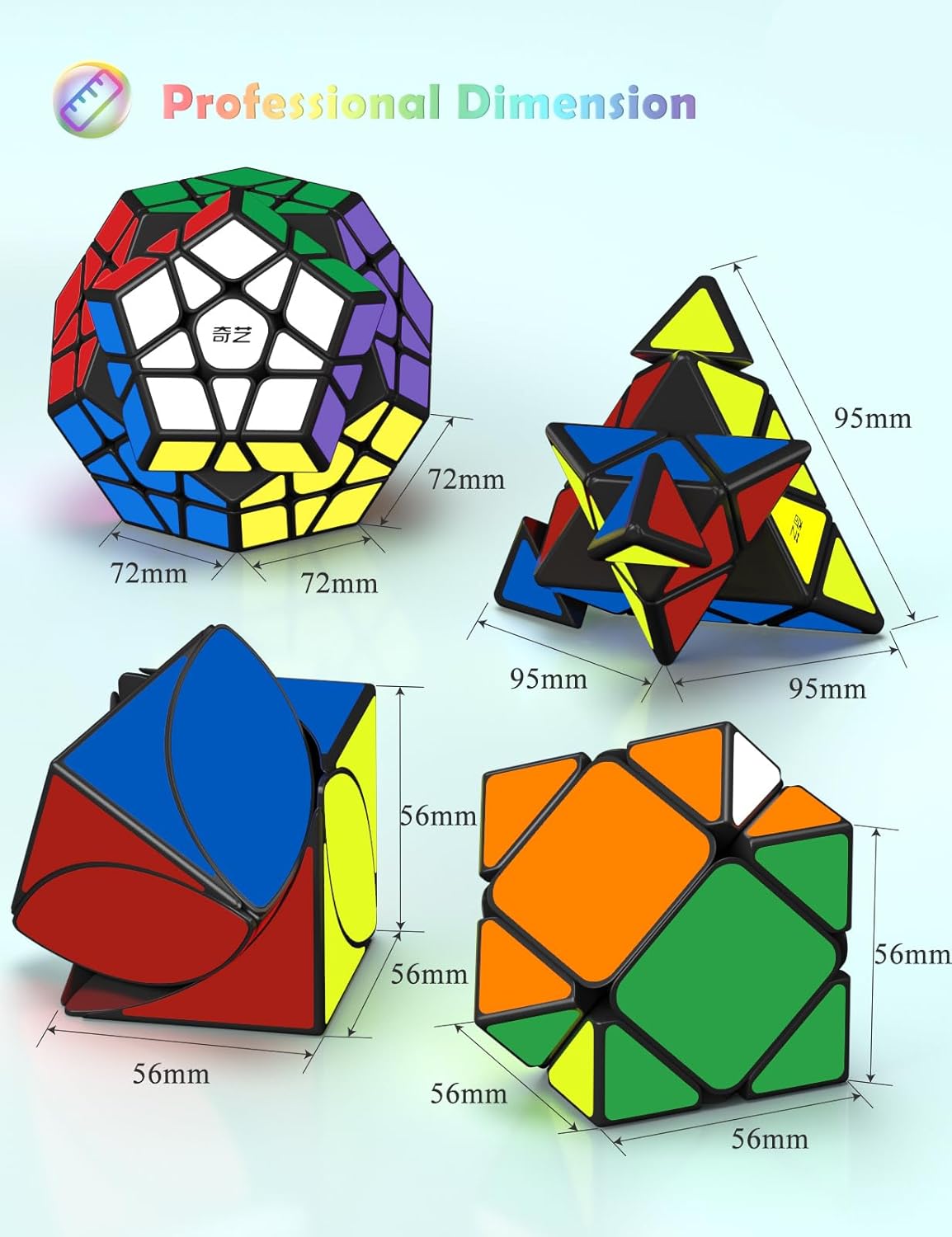 Speed Cube Set, Irregular Cube