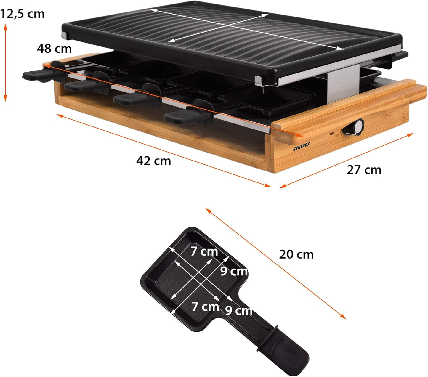 Racletteofen Set