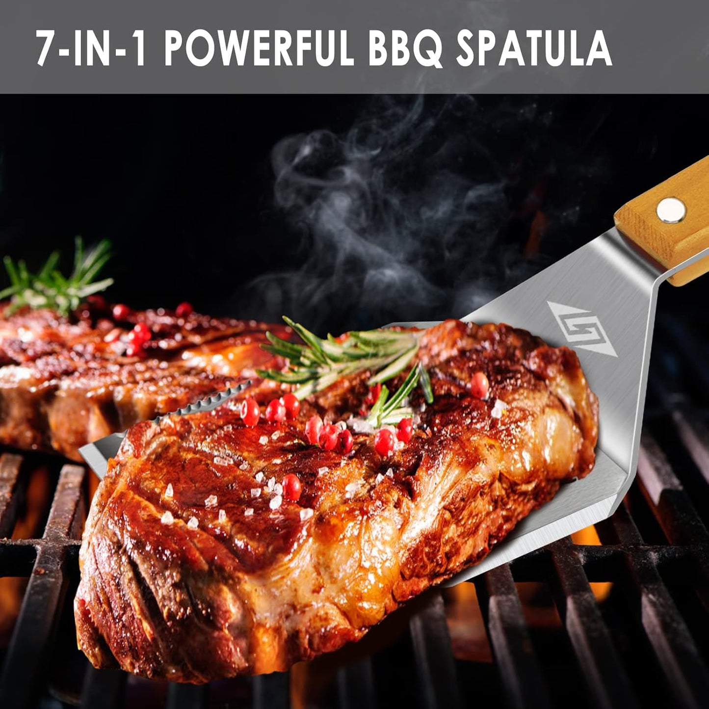 3-teiliges Grillbesteck-Set, 1