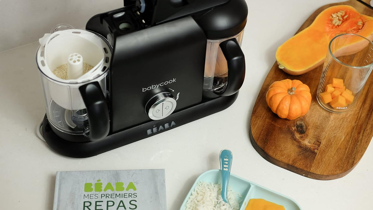 Babycook Duo 4-in-1 Babynahrungszubereiter, Schwarz