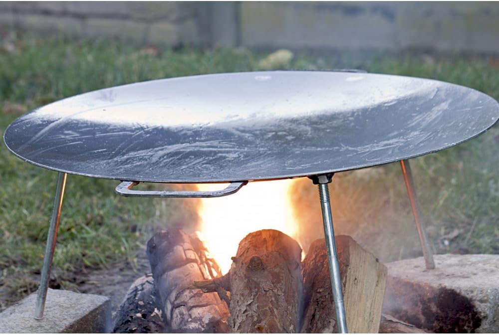 Grillpfanne mit Beinen