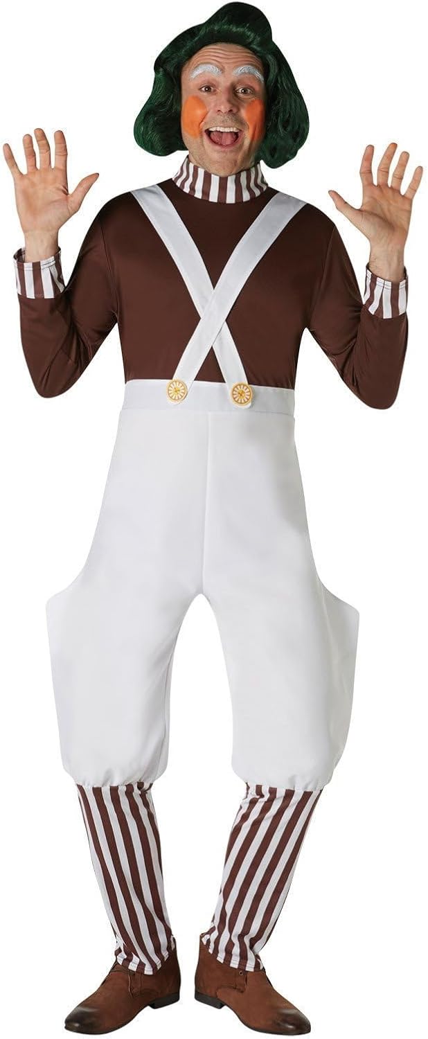 Oompa Loompa Erwachsenenkostüm, S