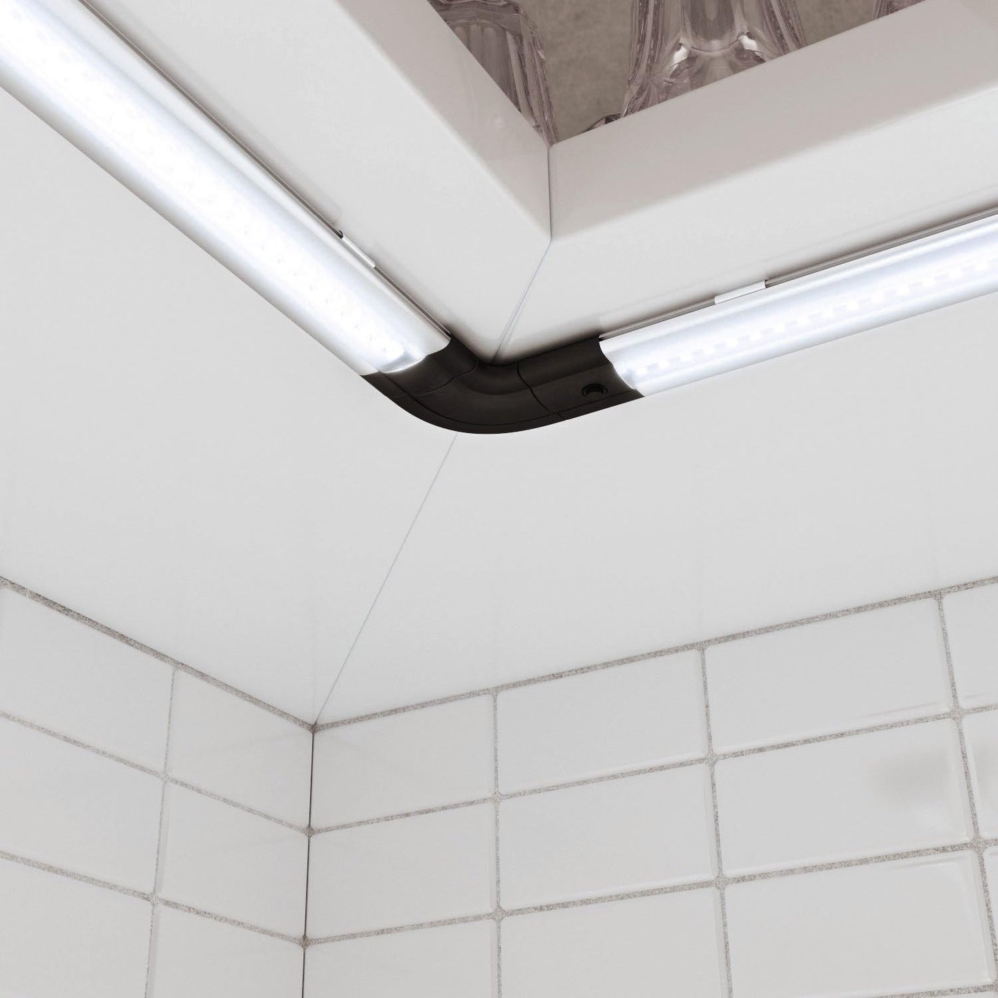 2er-Set LED-Unterbau-Leuchten, Lot de 2 Lichtfarbe: Weiss
