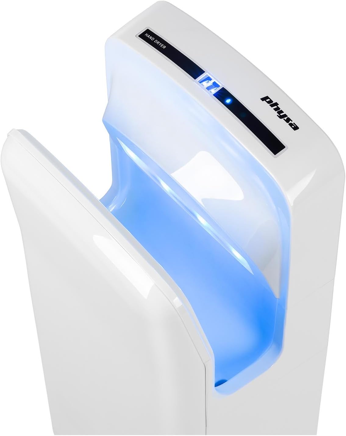Elektrischer Händetrockner mit LED-Timer (5-7s), Oria White