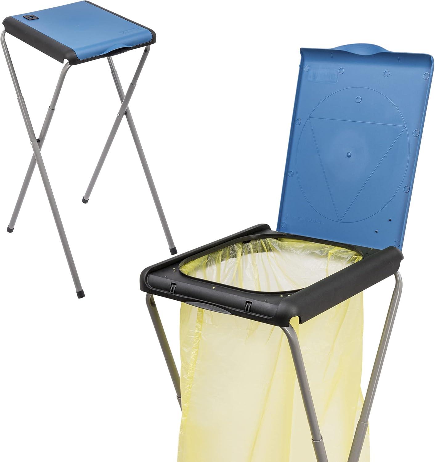 Höhenverstellbarer Müllsackständer bis 120 L, Blau 1 Stück