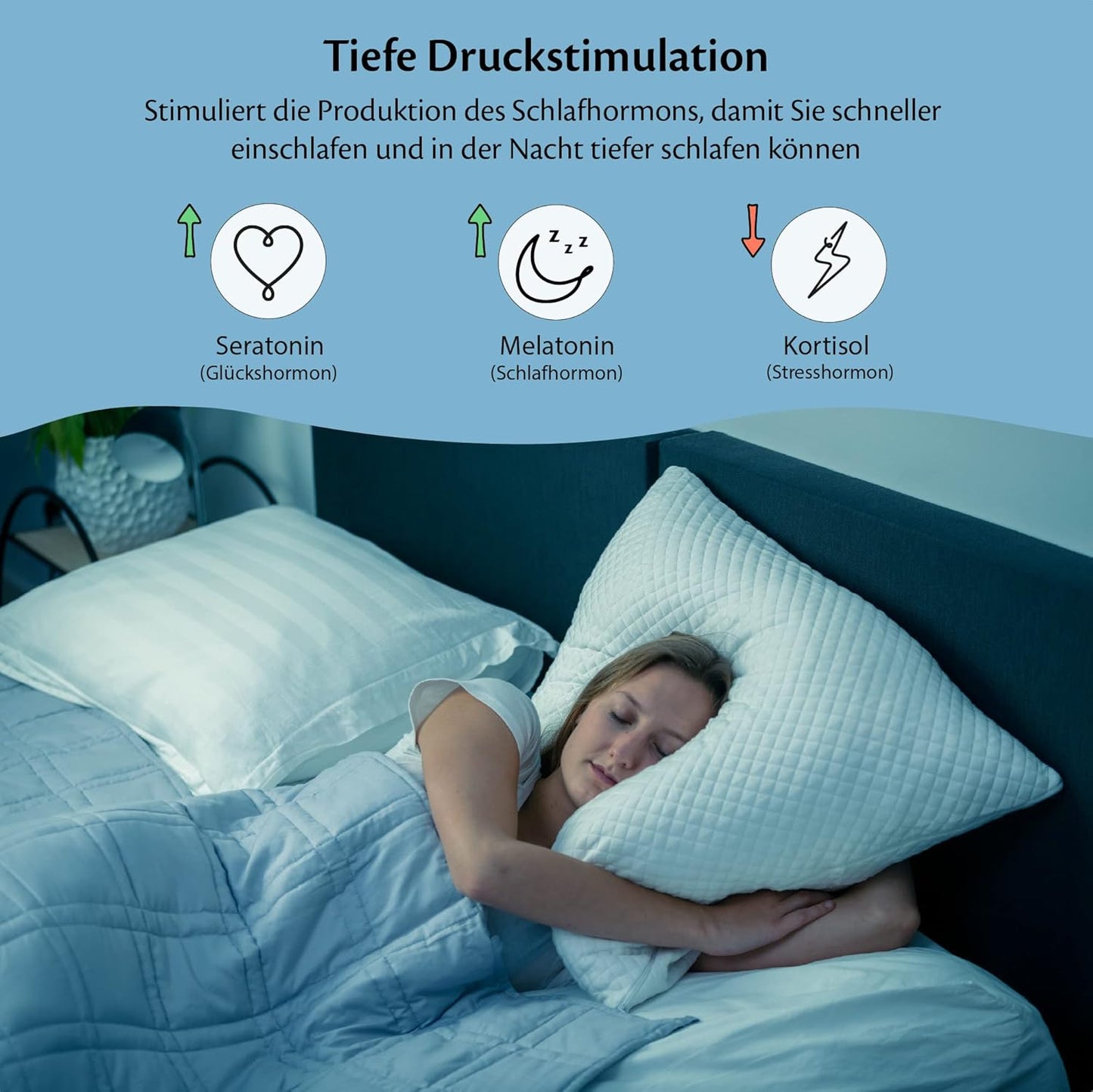 Gewichtsdecke, 135x200 / 9.0 Kilogramm
