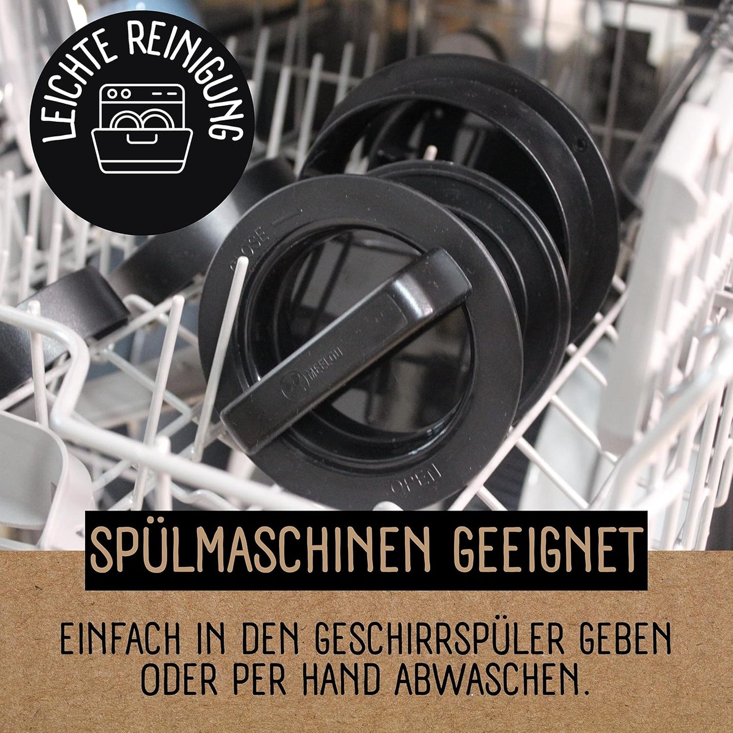 Burgerpresse mit Burgerpapier