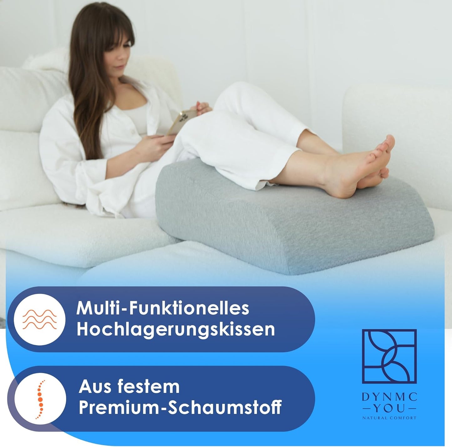 Ergonomisches Venenkissen, M (20cm)