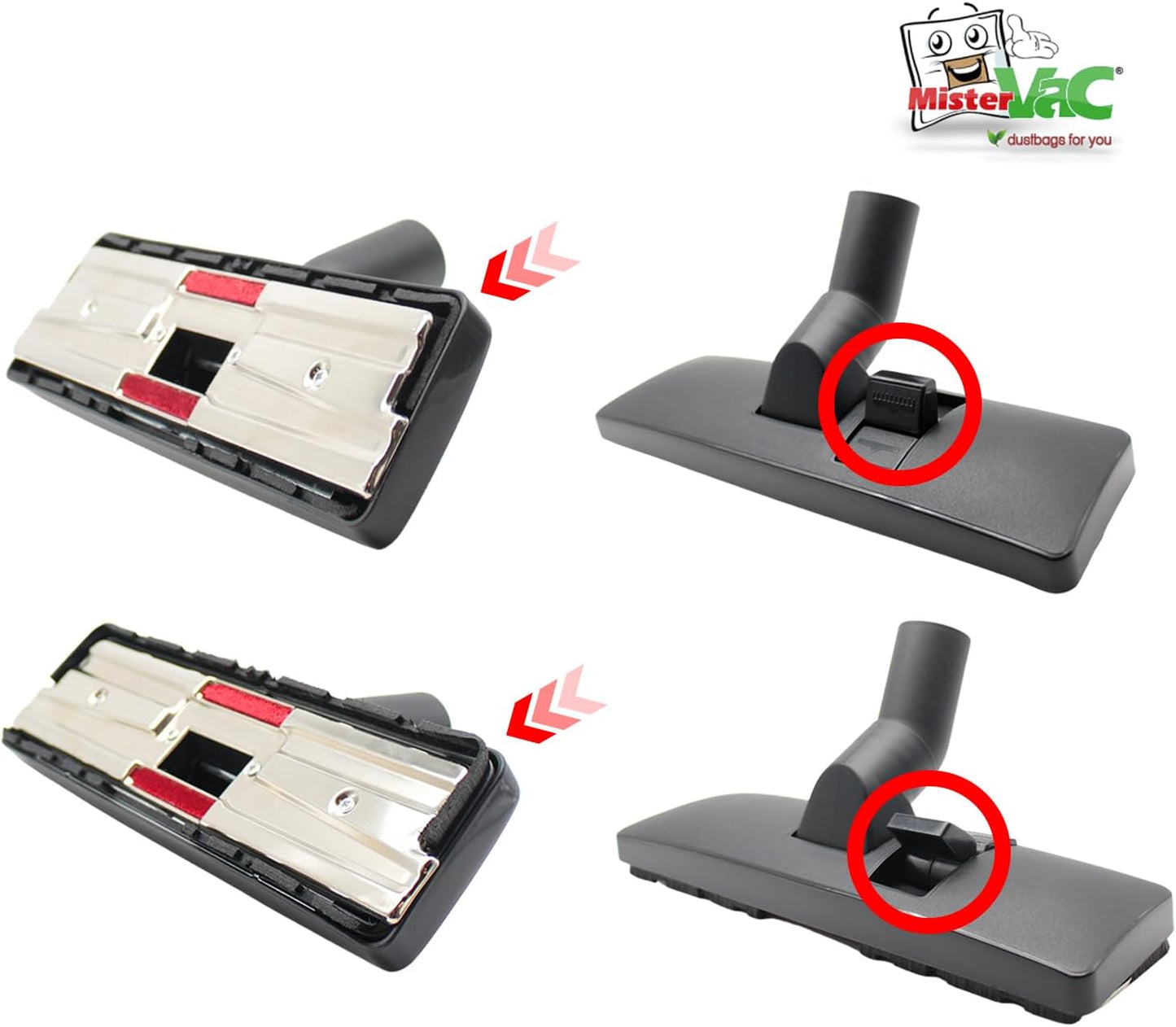 Staubsauger-Bodendüse für Wetrok Monovac Comfort 6