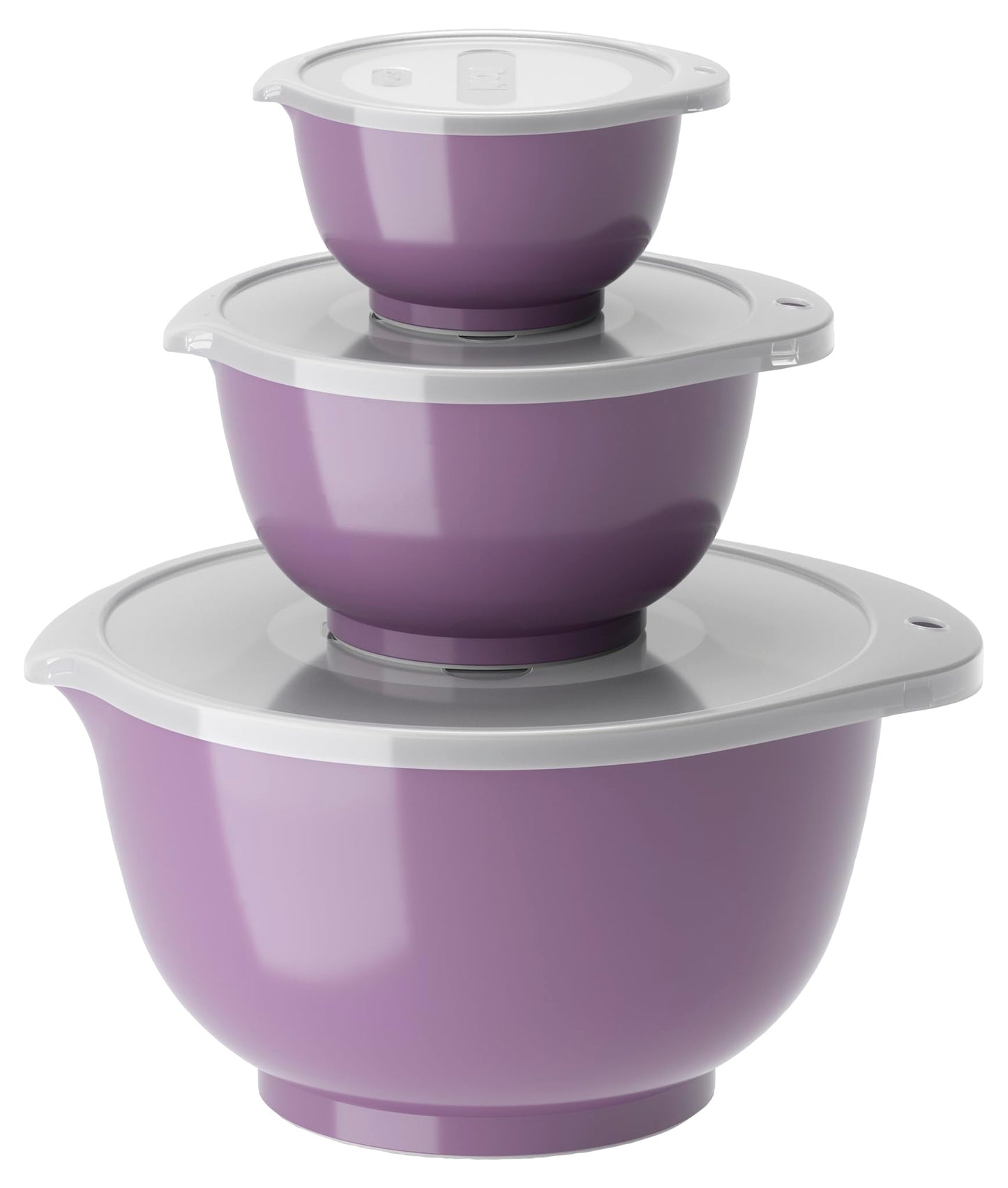 6-teiliges Margrethe Rührschüssel-Set, 22,7 x 22,7 x 15,6 Lavender